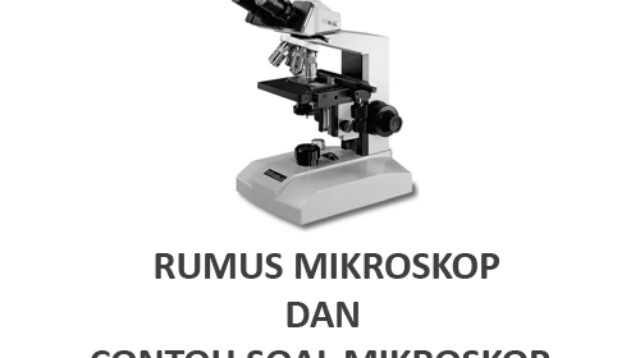 RUMUS MIKROSKOP